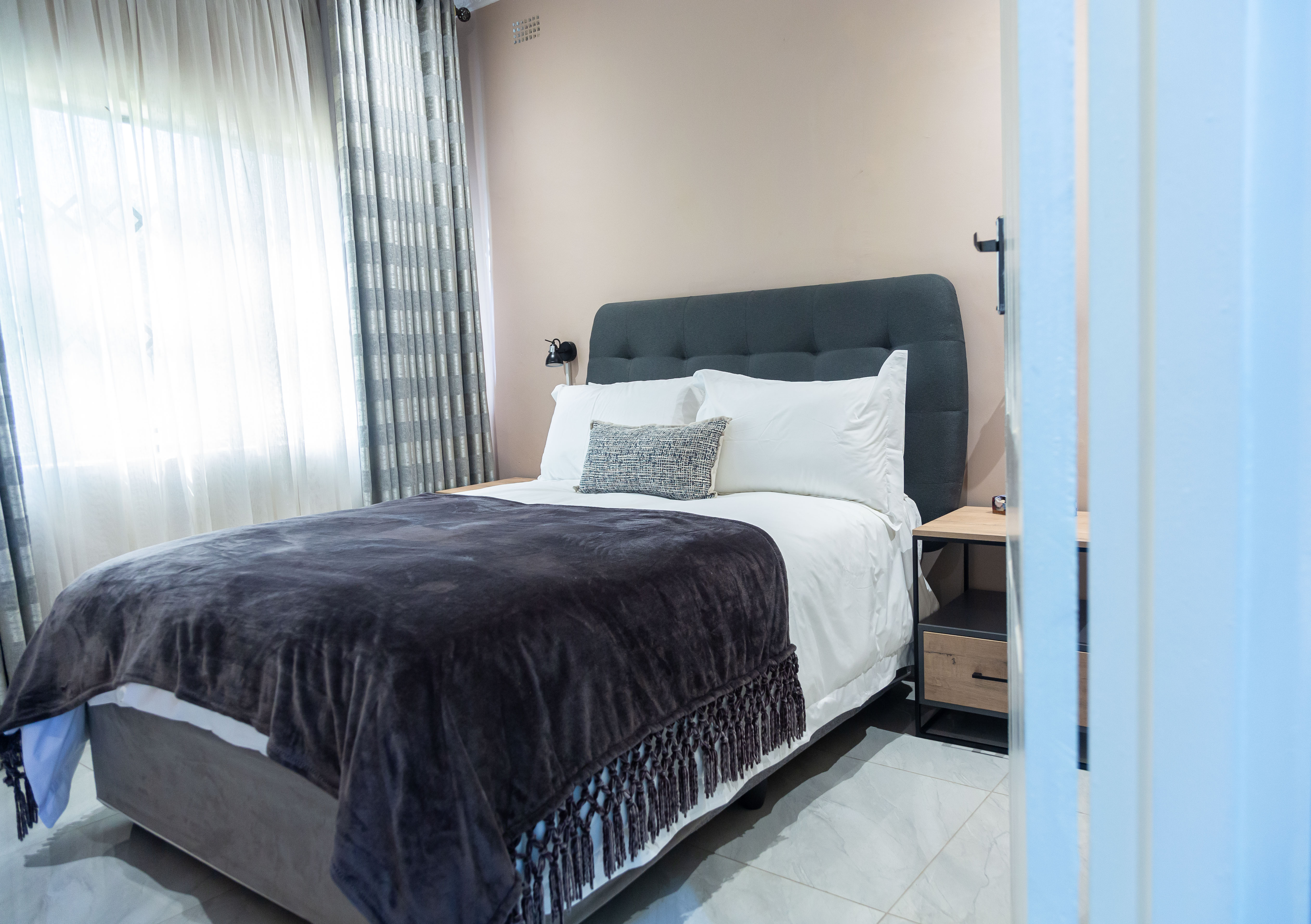 Another view of the bedroom from the doorway